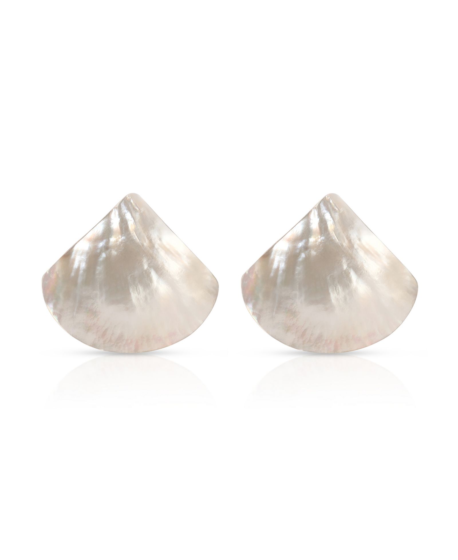 Серьги-гвоздики Ettika Rising Tide Mother of Pearl