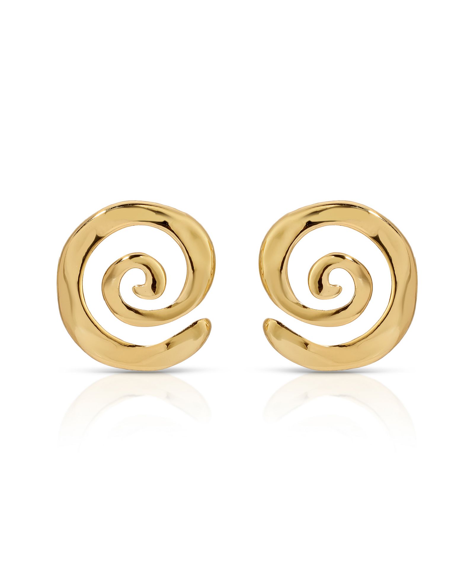 Серьги-гвоздики Ettika Aura Swirl Stud