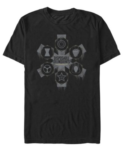 Мужская футболка Fifth Sun Disposable Delinquents Logos Short Sleeve