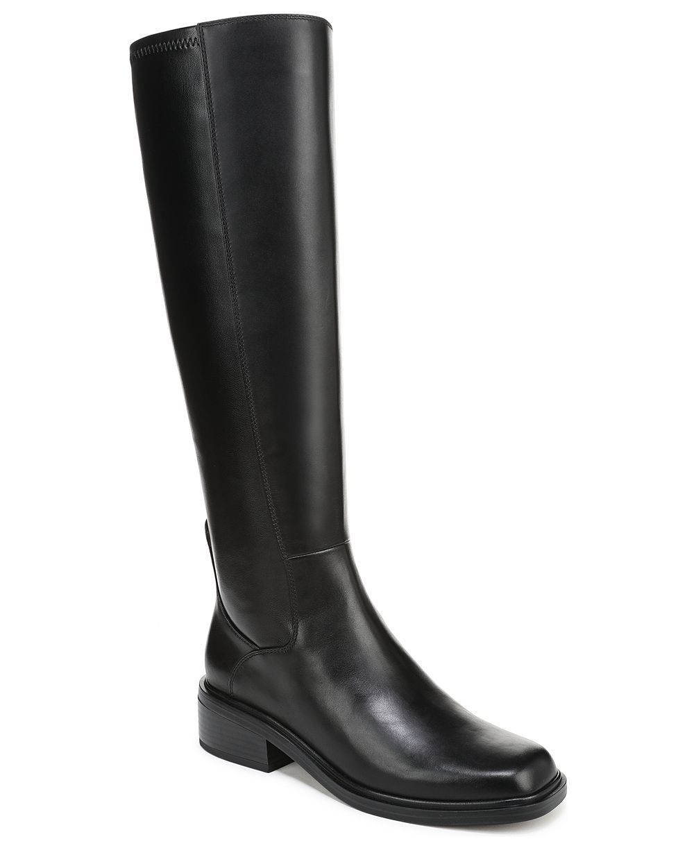 Franco Sarto Women's Gisella Wide Calf Square Toe Zip Tall Boots