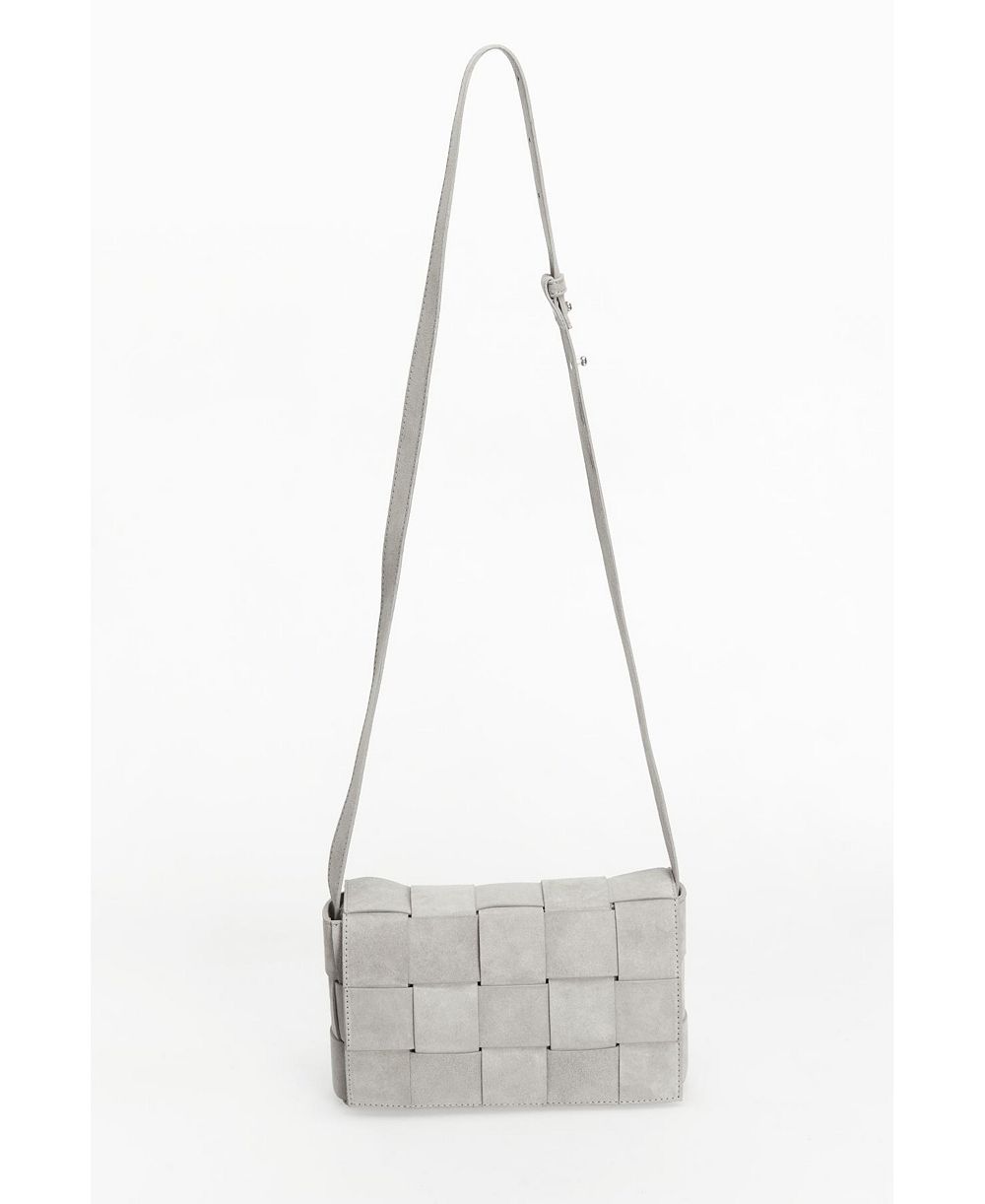 Сумка FURNIQ UK Women's Hoxton Woven Suede Handbag