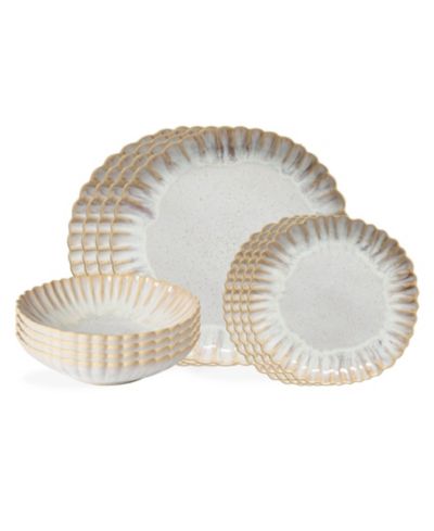 Casafina by Costa Nova Mallorca 12-Pc. Dinnerware Set, Service for 4