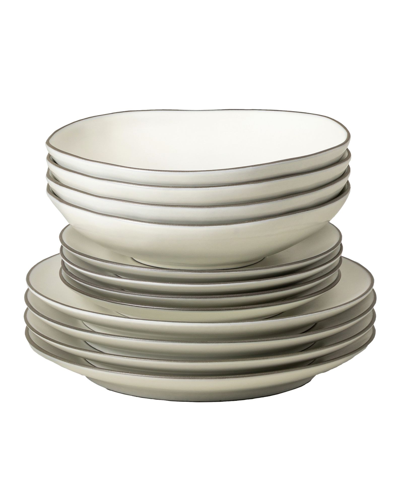 Casafina by Costa Nova Stacked 12 Pc. Dinnerware Set, Service for 4