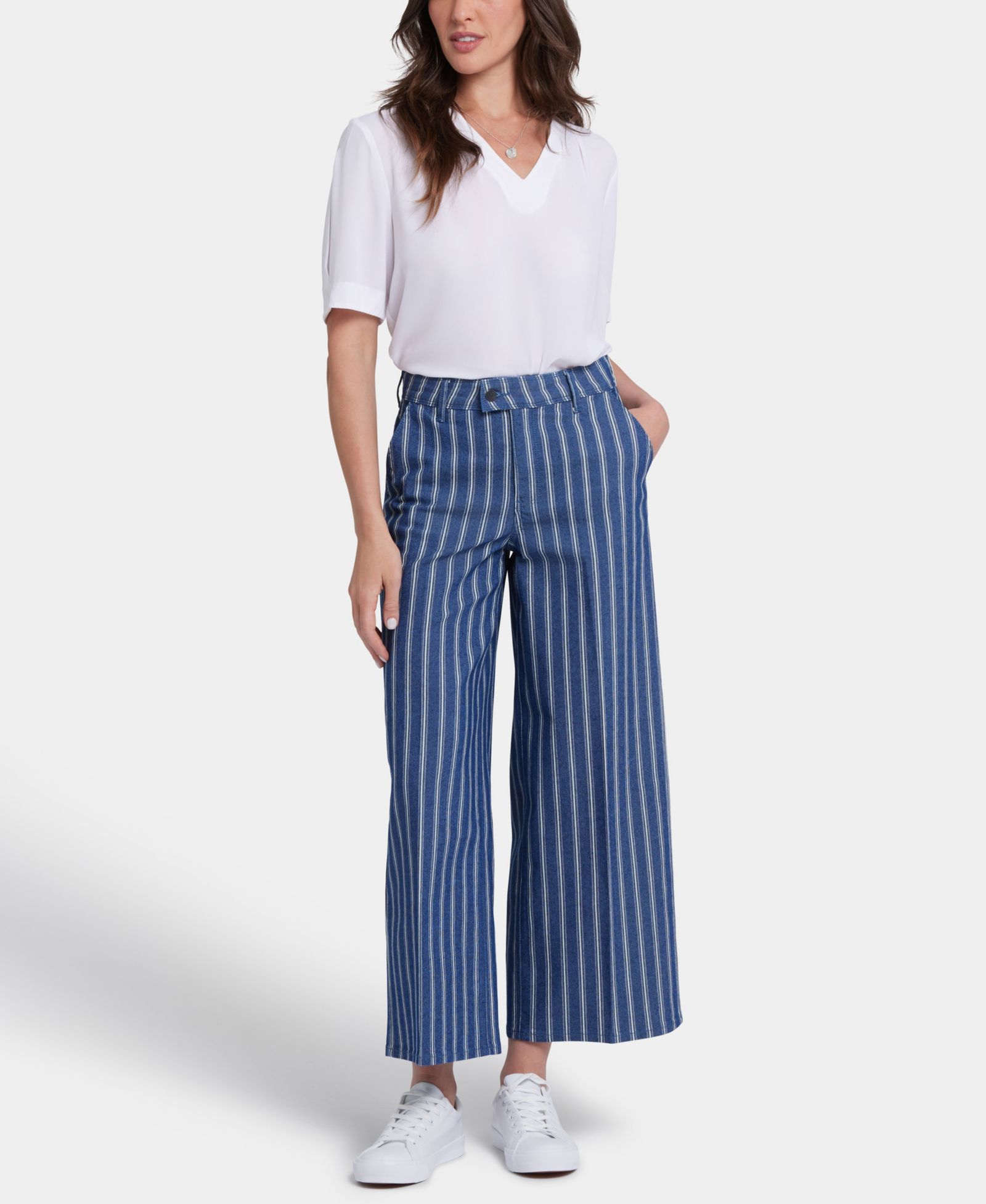 Женские джинсы NYDJ Mona Wide Leg Trouser Ankle