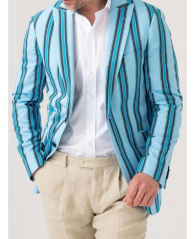 Koy Clothing Men's Kikoy Cotton Tailored Blazer