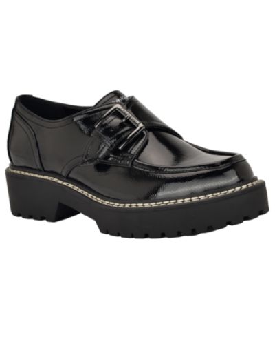Женские лоферы Calvin Klein Saundee Buckle Lug Sole