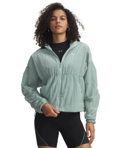 Женская куртка Under Armour Rival Woven Bungee Full-Zip