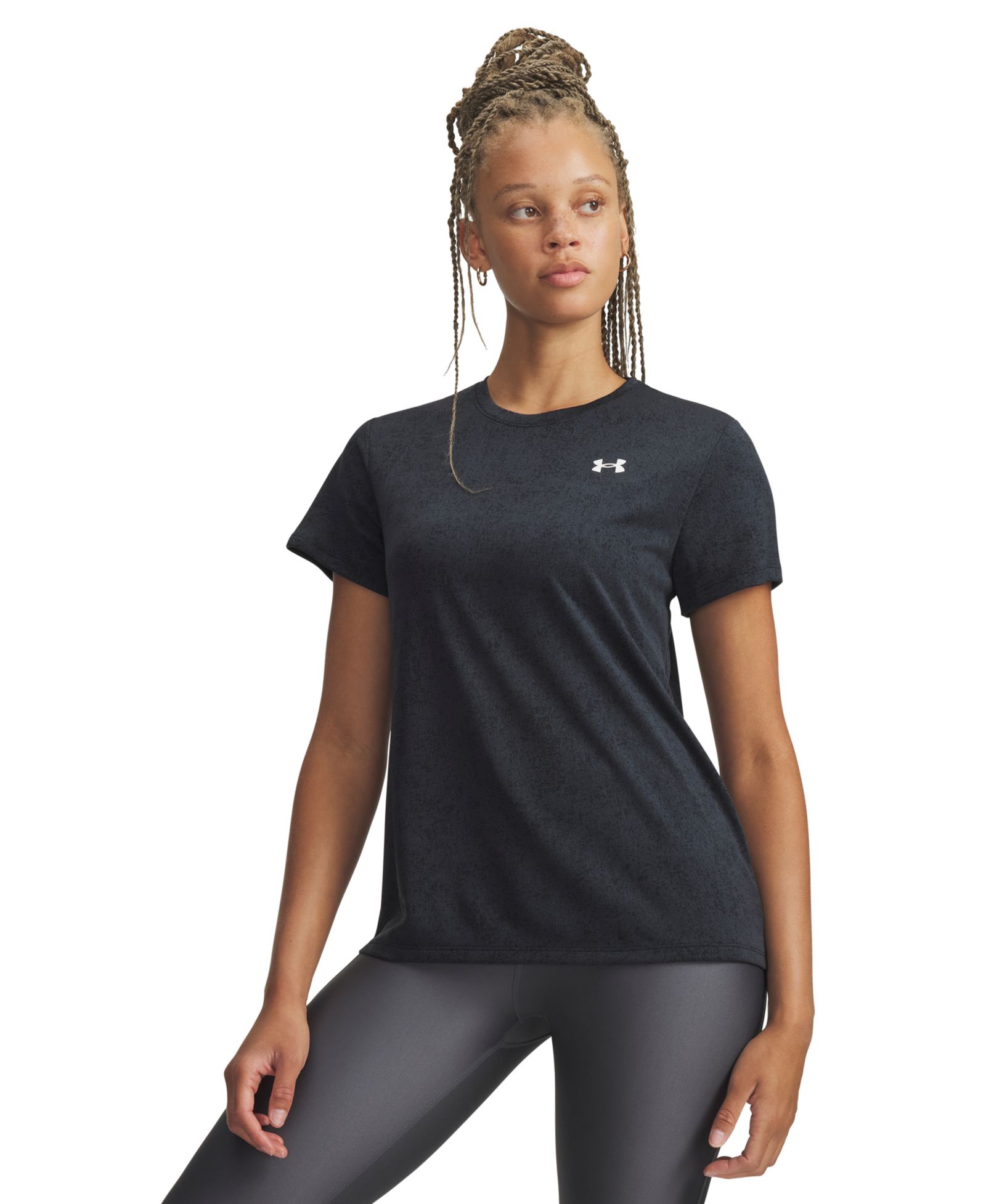 Under Armour Women's Tech Pixelate Short-Sleeve Top