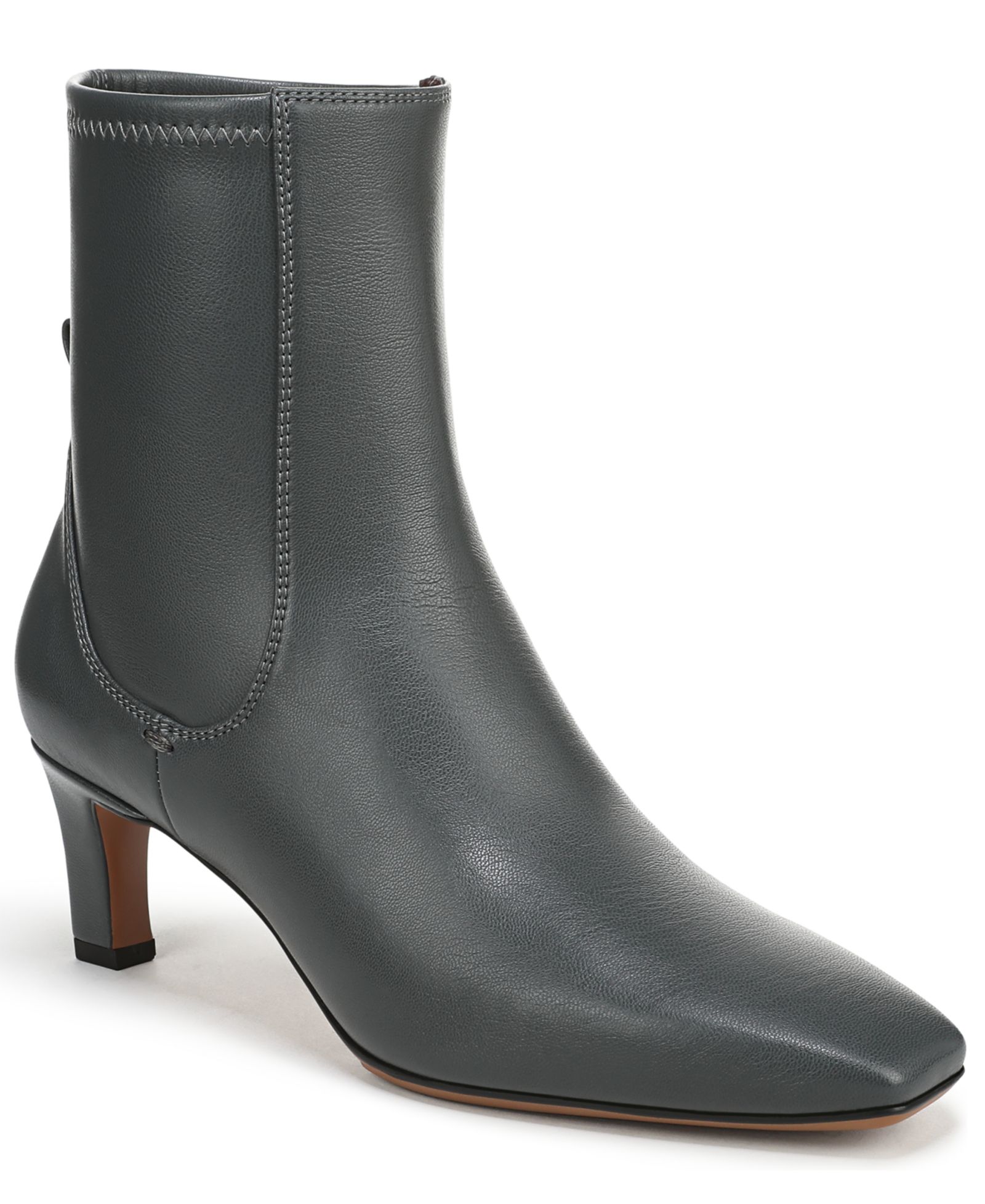 Franco Sarto Women's Tarrin Square Toe Zip Short Boots