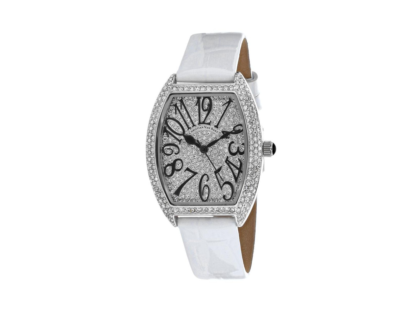 Christian Van Sant Women's Elegant White Dial Watch - CV4821W