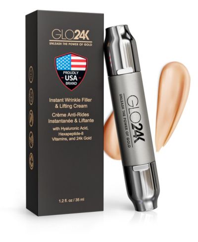 Крем-филлер и лифтинг-крем GLO24K Instant Wrinkle Filler & Lifting