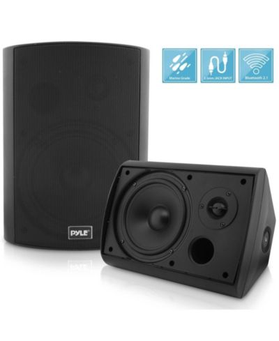Pyle Беспроводная водонепроницаемая акустическая система 6.5-Inch Wall Mount Bluetooth