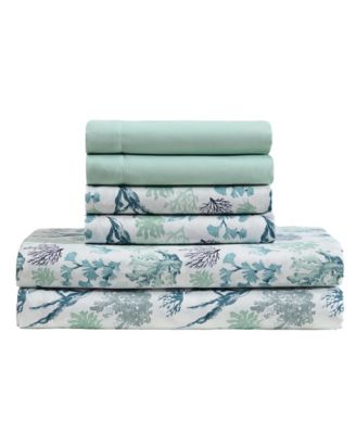 Caribbean Joe Cooling 6-Piece Sheet Set, King