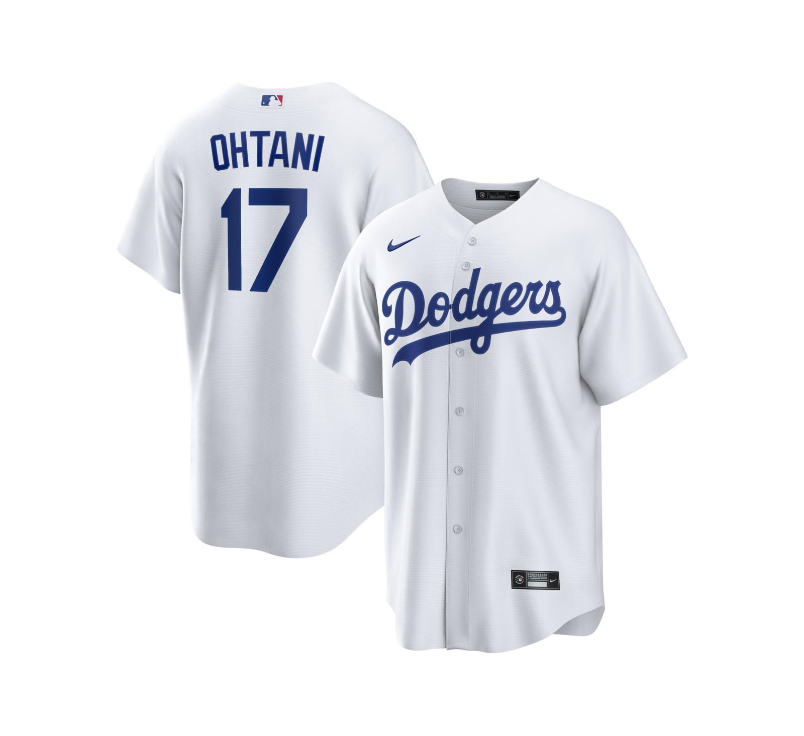 Мужская джерси Nike Shohei Ohtani Los Angeles Dodgers Home Replica