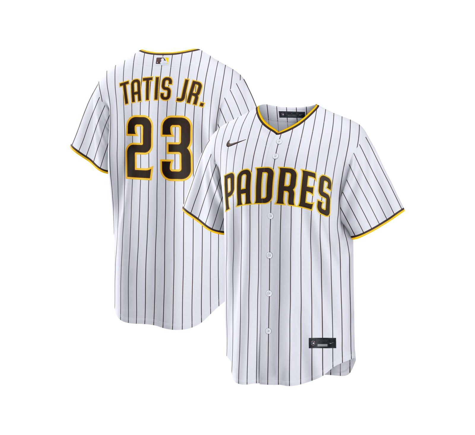 Мужская джерси Nike Fernando Tatis Jr. White San Diego Padres Home Replica