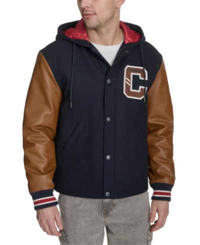 Мужская университетская куртка Champion Men's Mixed Media Hooded Varsity