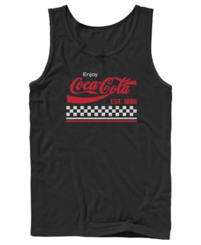 Мужской топ Fifth Sun Coke Checker Stripe Tank Top