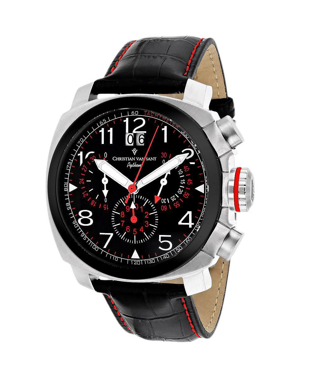 Мужские часы Christian Van Sant Grand Python Black Dial - CV3AU1