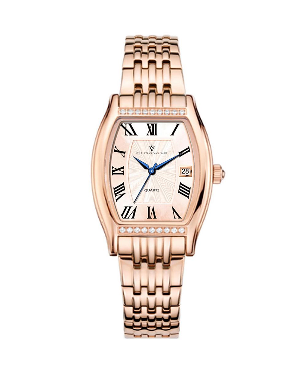 Christian Van Sant Women's Gemma Rose gold Dial Watch - CV2453