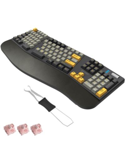 Delton KB450 беспроводная эргономичная механическая клавиатура