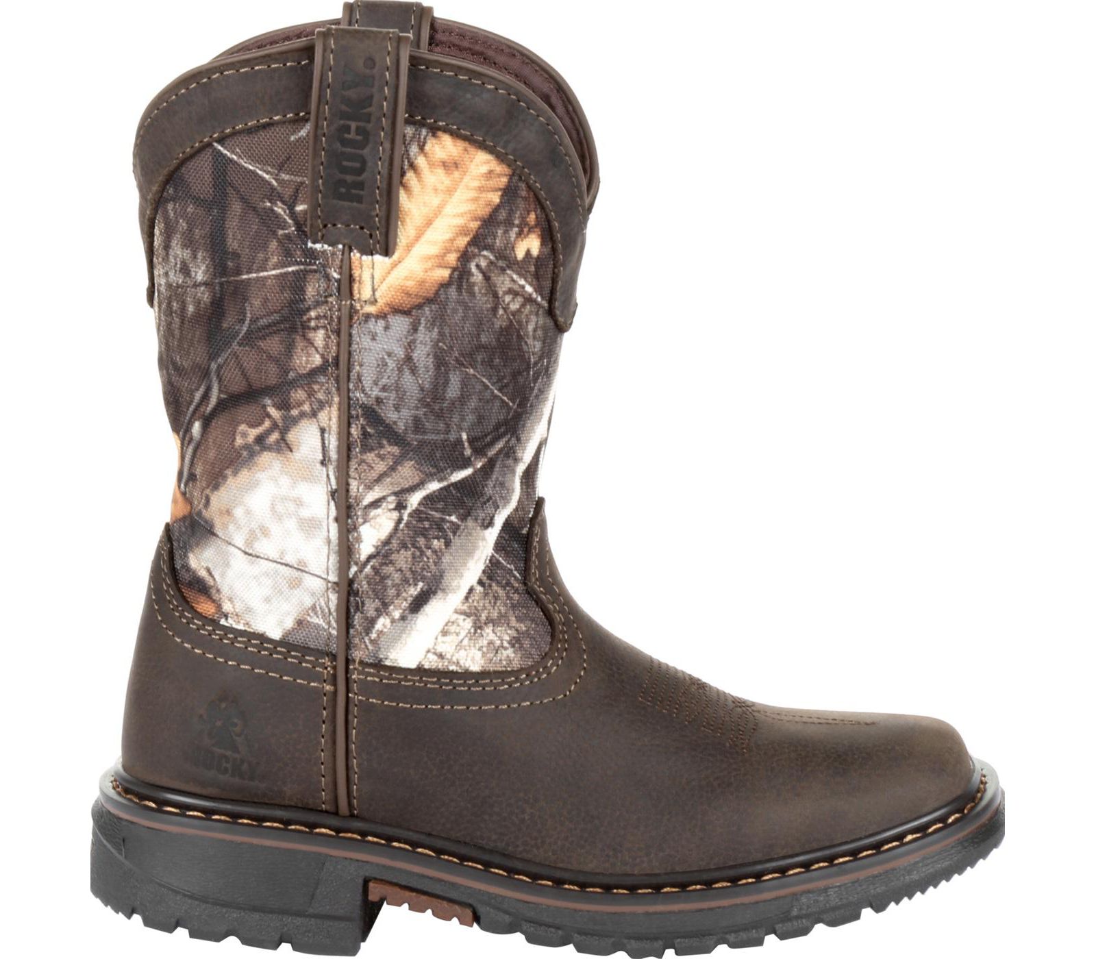 ROCKY Kids' Ride FLX Waterproof Western Boot