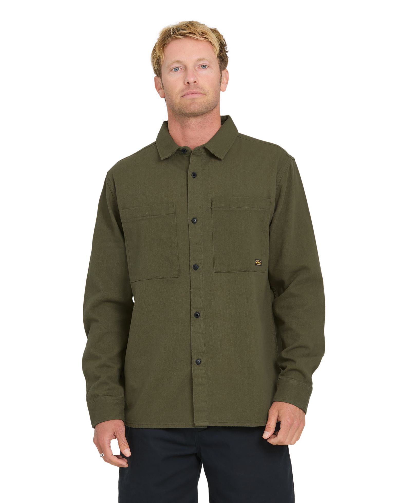Quiksilver Men's Heron Long Sleeve Shirt