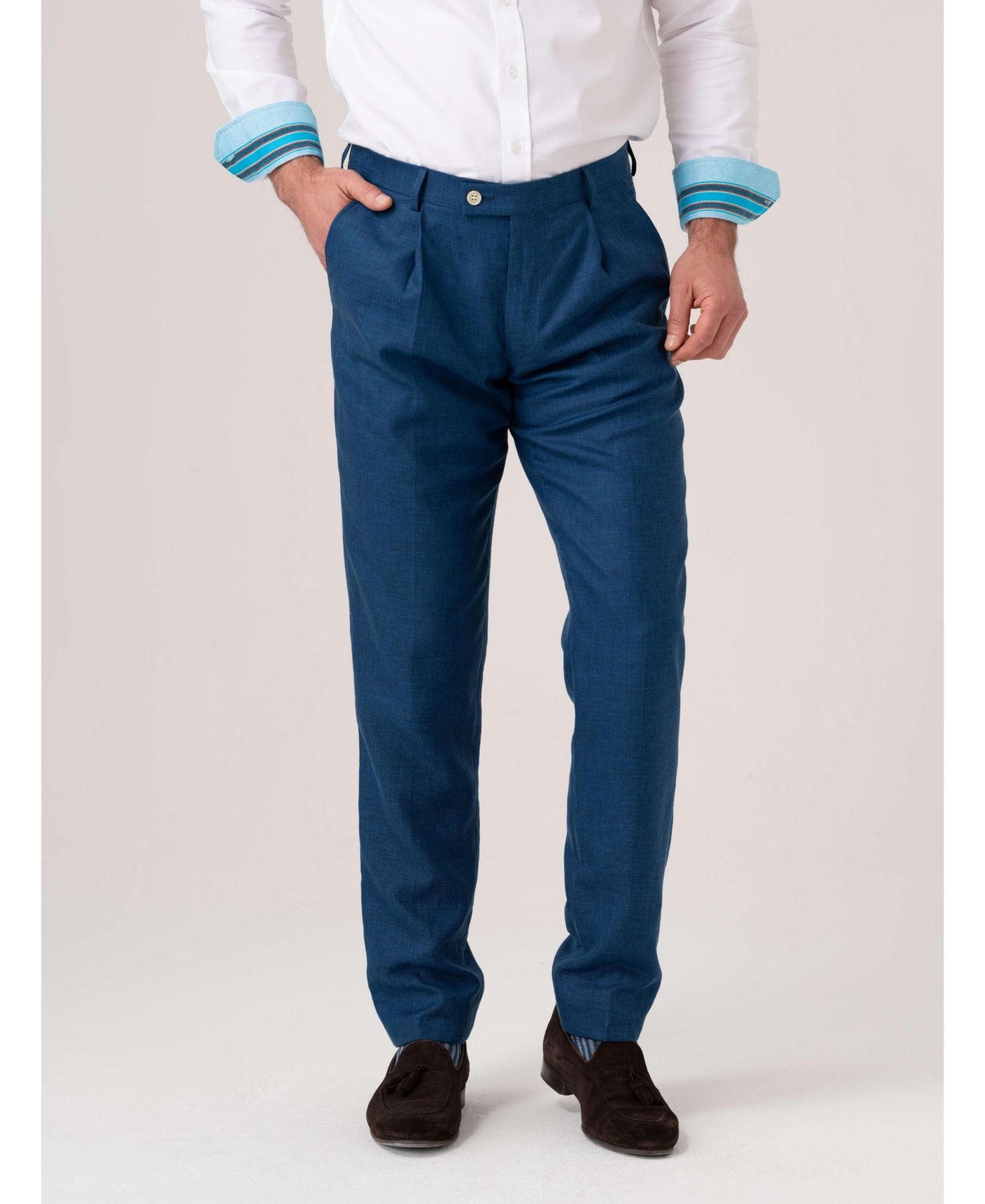 Koy Clothing  Linen Blend Trousers