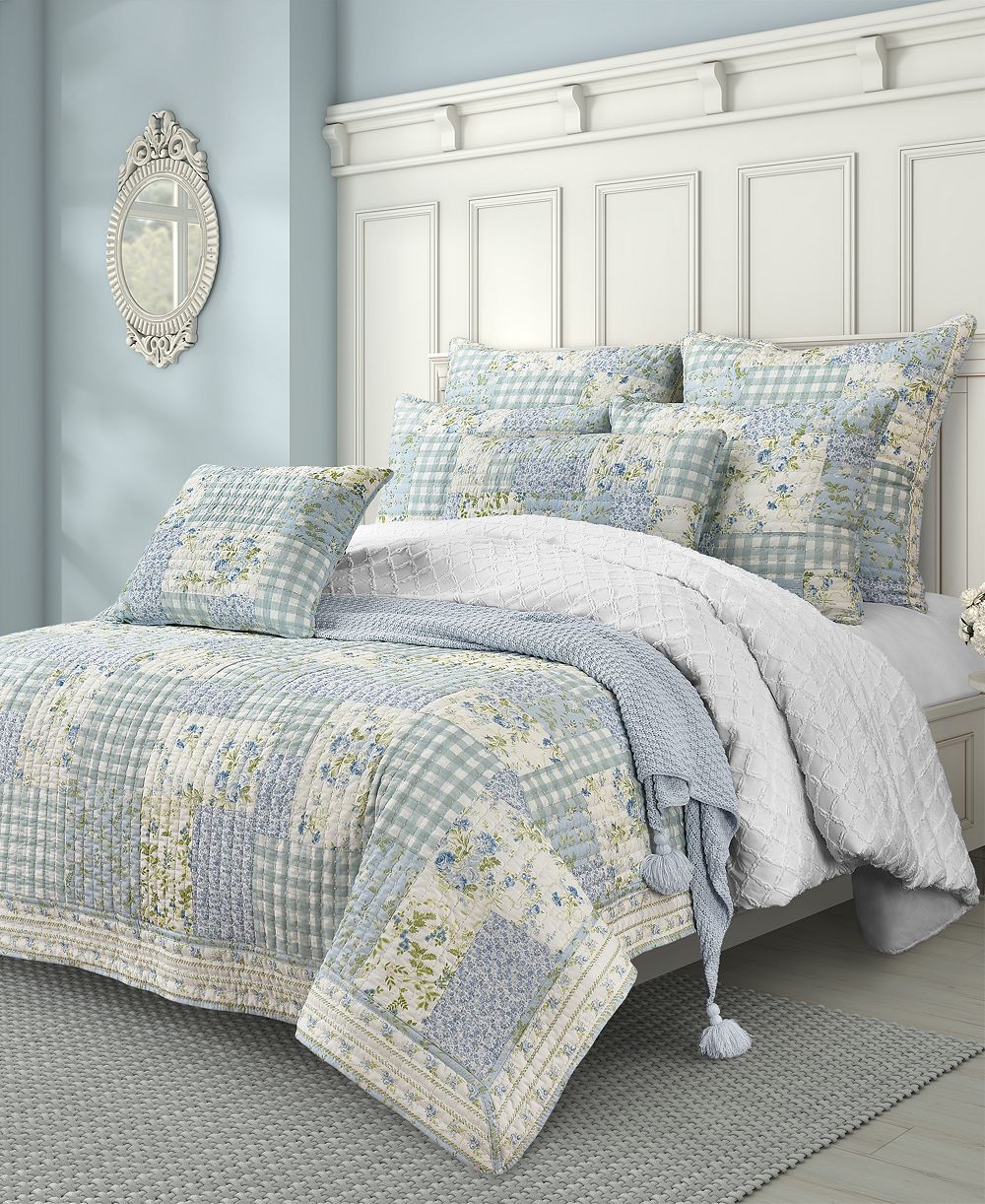 Пододеяльник J. Queen Cottage Karalena Cotton Quilt, King/California King
