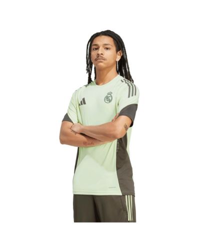 Adidas Men's Green Real Madrid 2025/26 AEROREADY Training Jersey