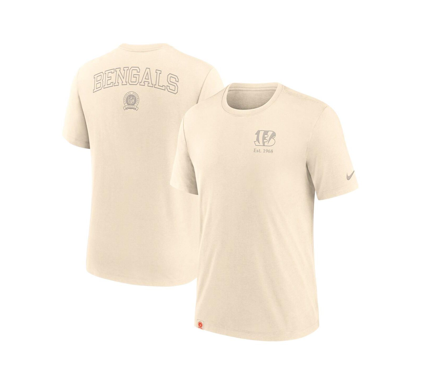 Nike Men's Cream Cincinnati Bengals Glory Tri-Blend T-Shirt