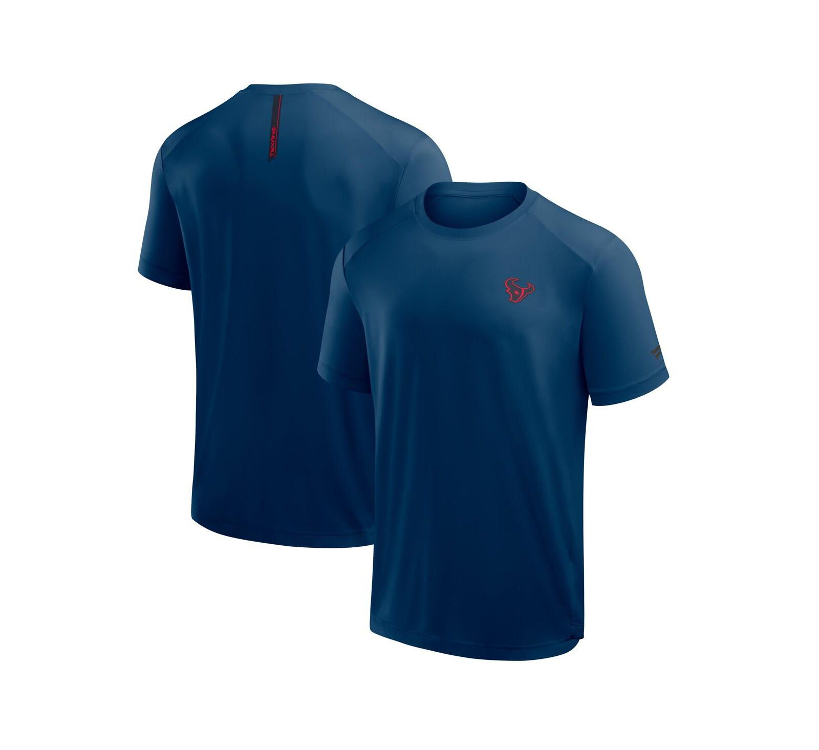 Мужская футболка Fanatics Houston Texans Front Office Move Mono, темно-синяя