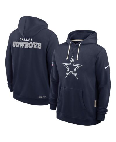 Мужское худи Nike Dallas Cowboys Sideline Initial Home Performance с перфорацией