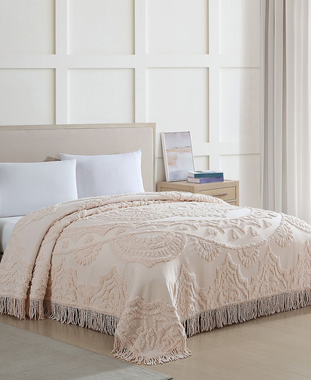 Легкая покрышка Beatrice Home Fashions Lotus Chenille, Twin