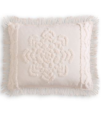 Beatrice Home Fashions наволочка Lotus Chenille Lightweight Sham, Standard
