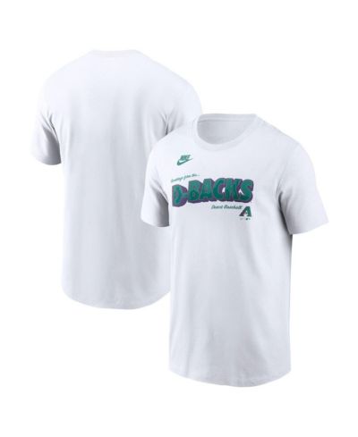 Nike Мужская белая футболка Arizona Diamondbacks Local Hometown