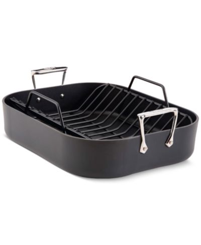All-Clad HA1 Expert Cookware Nonstick 13" X 16" Roaster with Rack