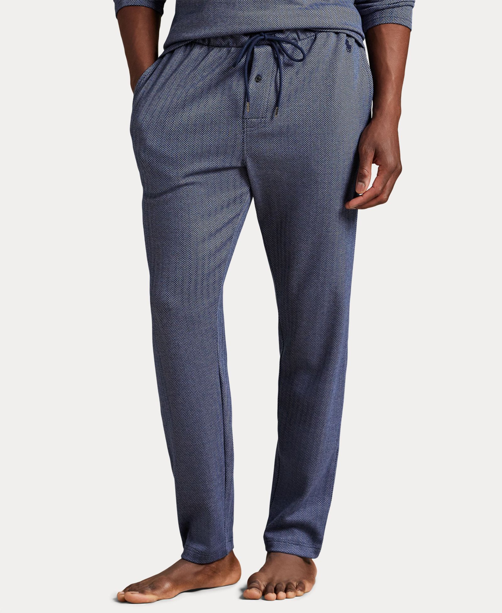 Polo Ralph Lauren Men's Herringbone Drawstring Pajama Pants