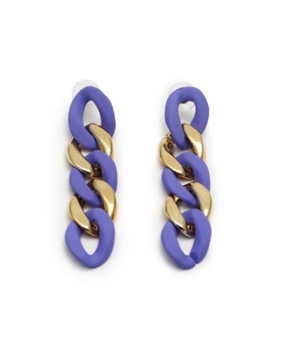 SOHI Women's Chainlink Drop Earrings