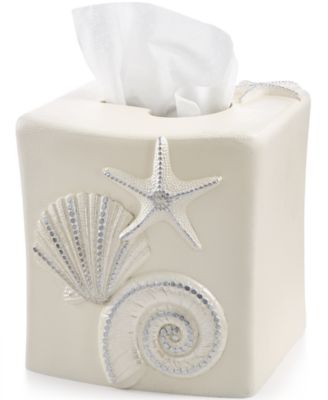 Косметичка для салфеток Avanti Sequin Shells Beachy Resin