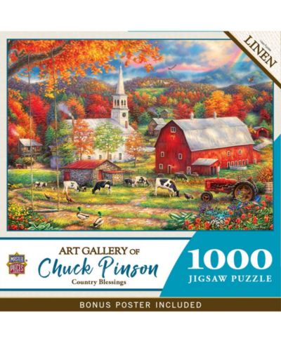 Пазл Masterpieces Puzzles Country Blessings на 1000 деталей, для возраста 14+
