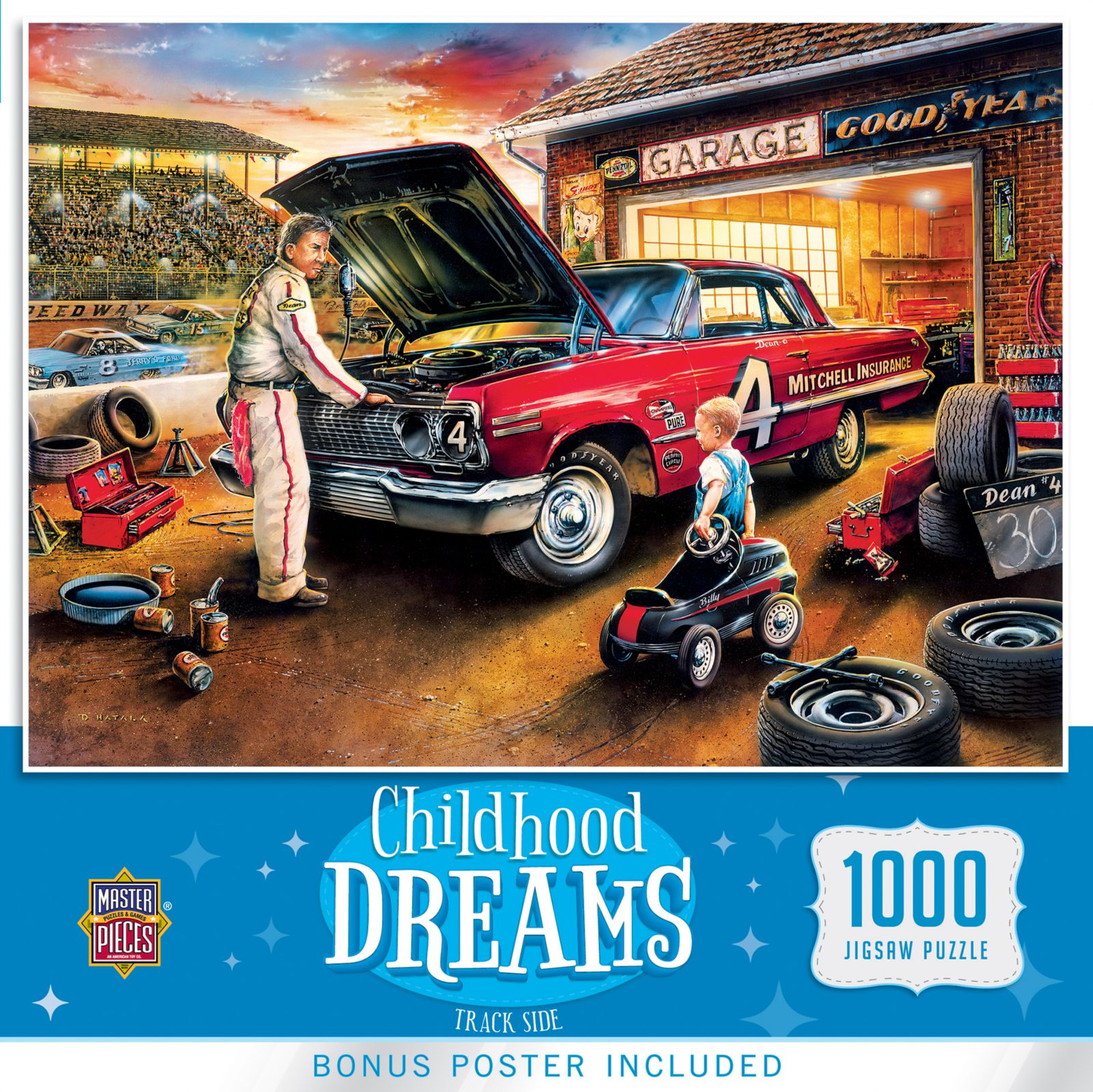 Childhood Dreams - Track Side пазл из 1000 деталей