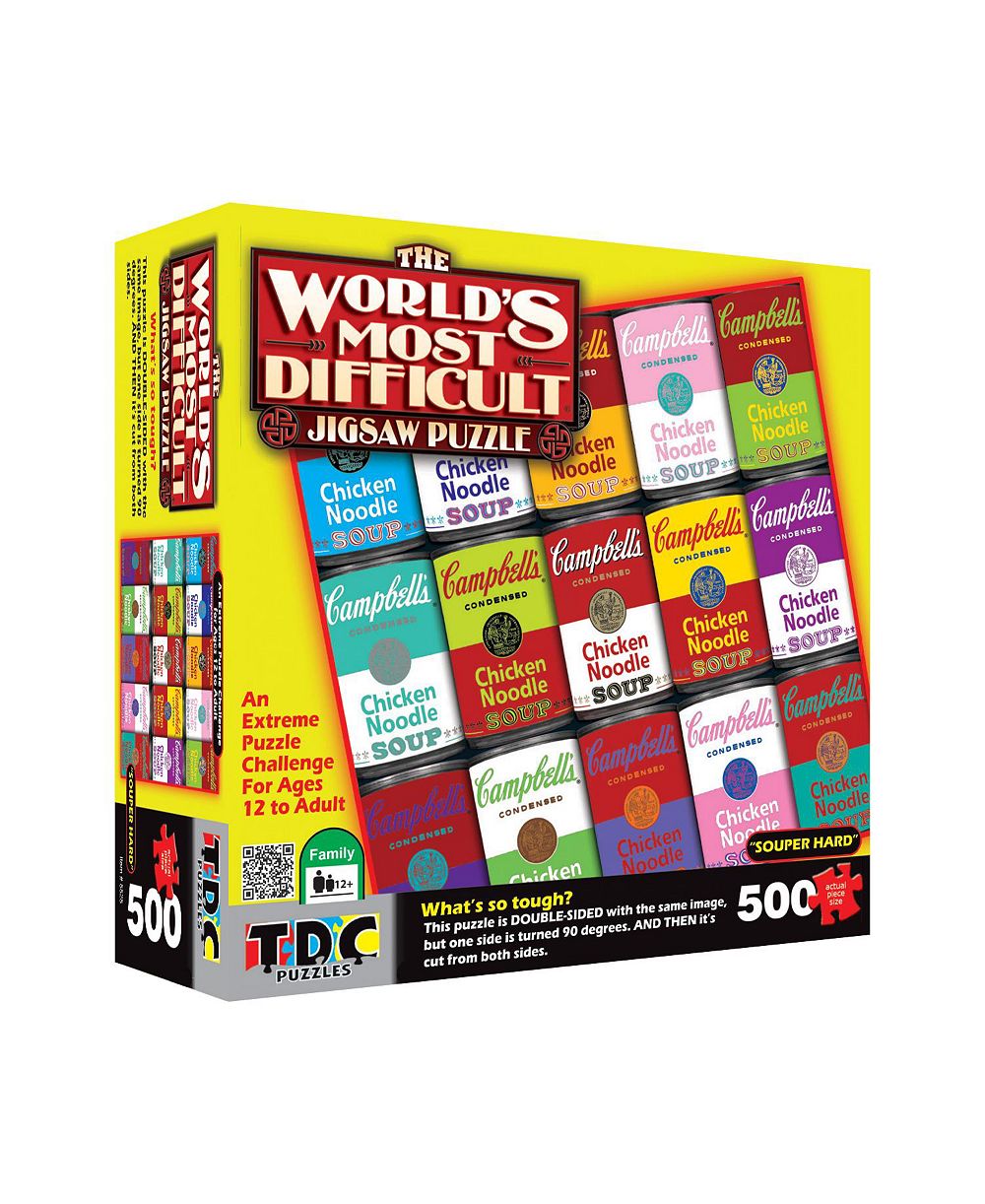 Пазл TDC Games Campbell's Souper Hard Jigsaw Puzzle 500 pieces