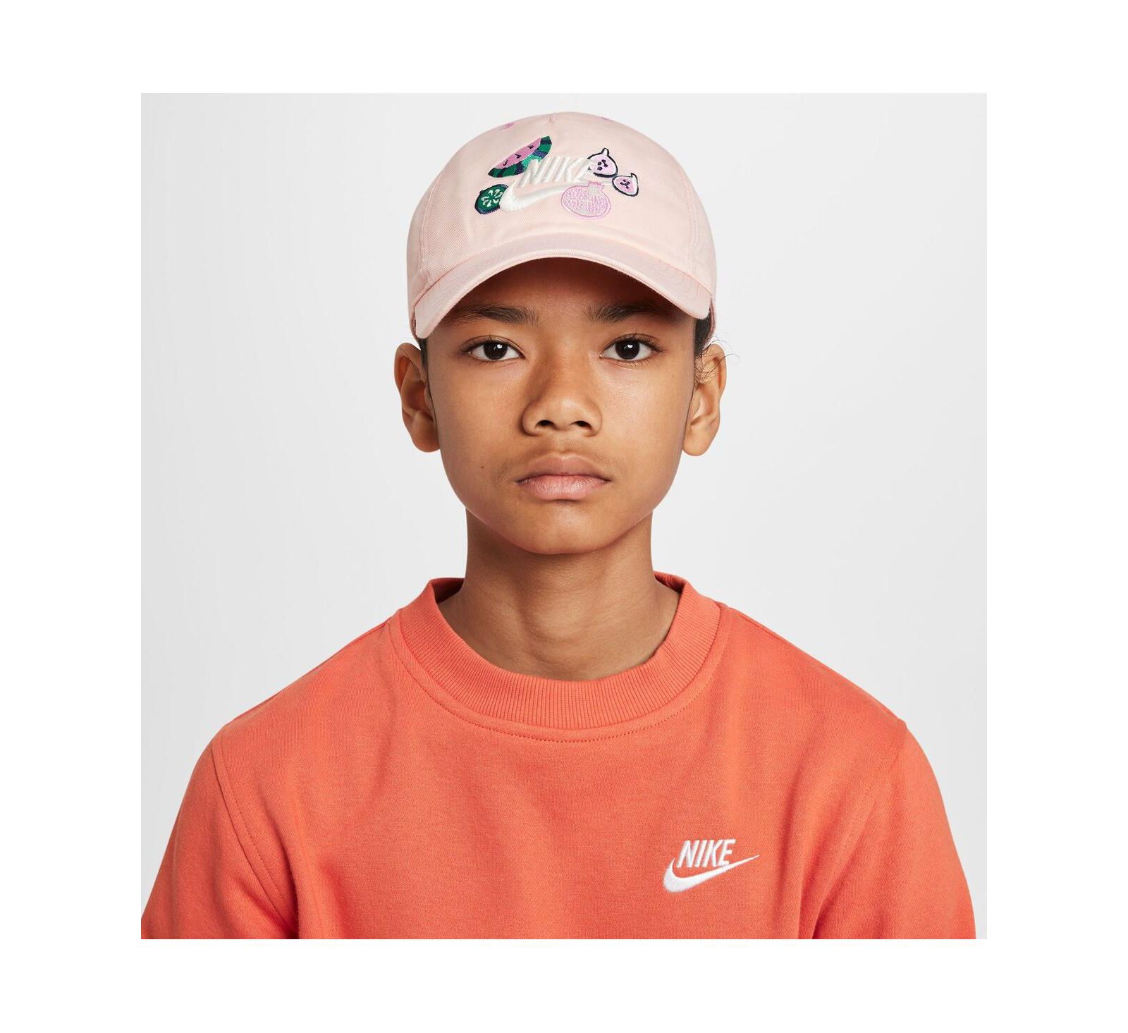 Nike Big Boys and Girls Light Pink Fruit Club Adjustable Hat