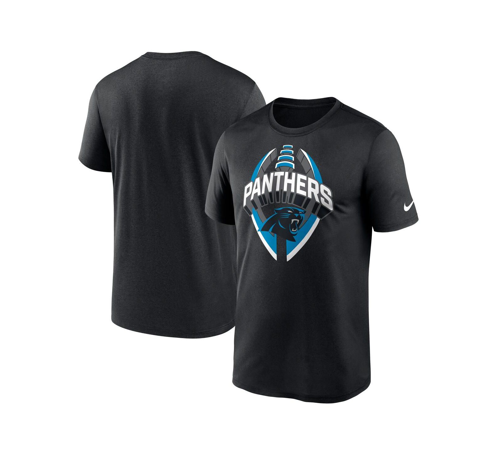 Nike Men's Black Carolina Panthers Legend Icon Performance T-Shirt