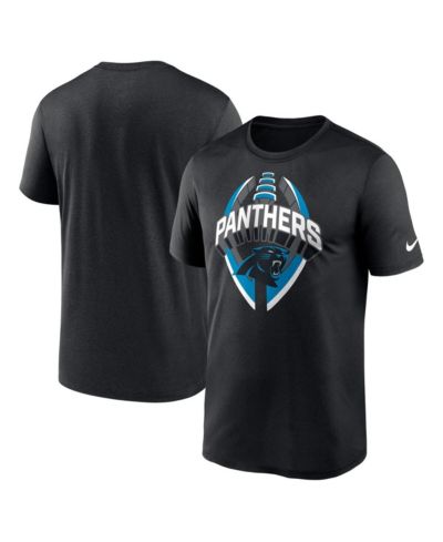 Nike Men's Black Carolina Panthers Legend Icon Performance T-Shirt