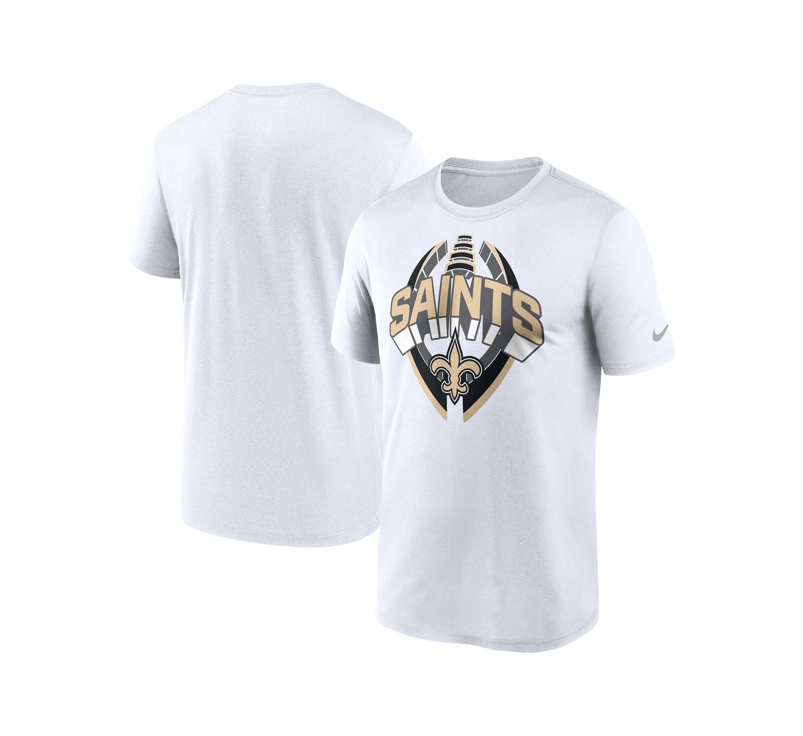 Nike Men's White New Orleans Saints Legend Icon Performance T-Shirt