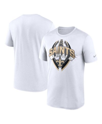 Nike Men's White New Orleans Saints Legend Icon Performance T-Shirt