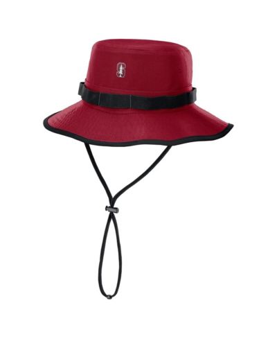 Nike Men's Cardinal Stanford Cardinal 2025 Sideline Apex Boonie Performance Bucket Hat
