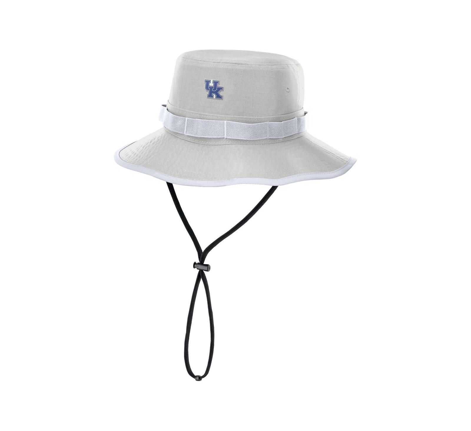 Nike Men's Gray Kentucky Wildcats 2025 Sideline Apex Boonie Performance Bucket Hat