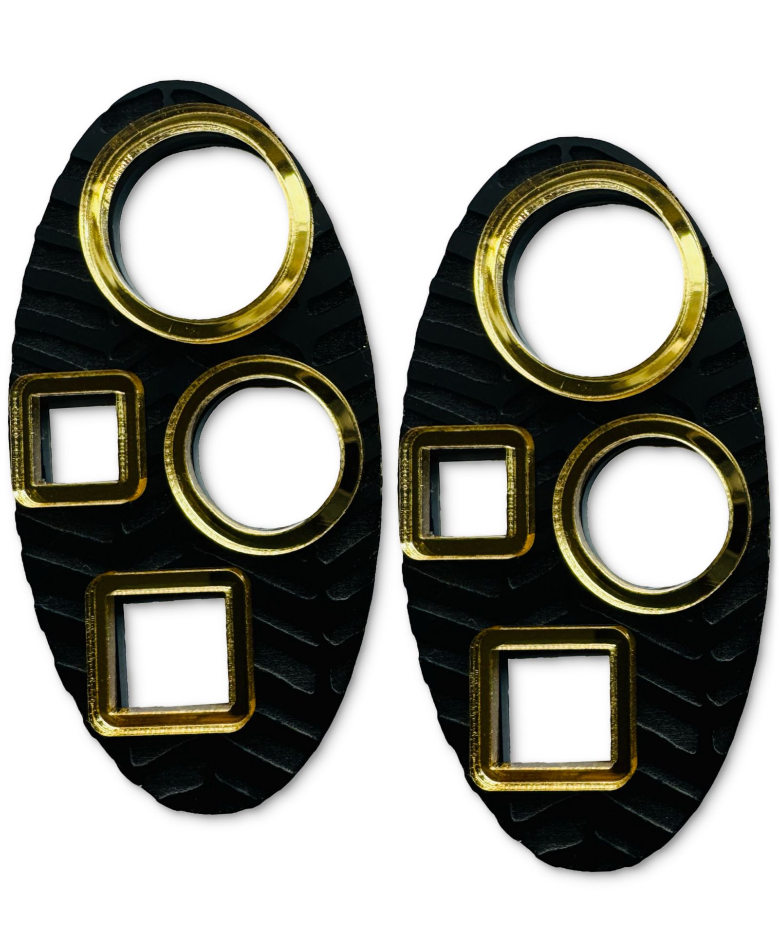 Серьги-гвозди Swanky Designs Willow Stud Shapes